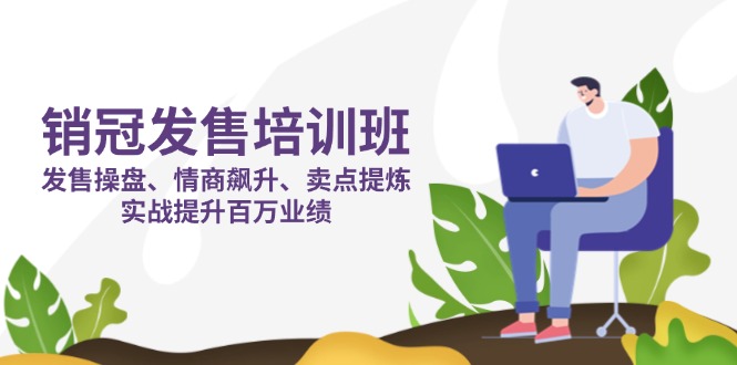 （14203期）销冠 发售培训班：发售 操盘+情商 飙升+卖点 提炼，实战提升百万业绩-亮剑学堂